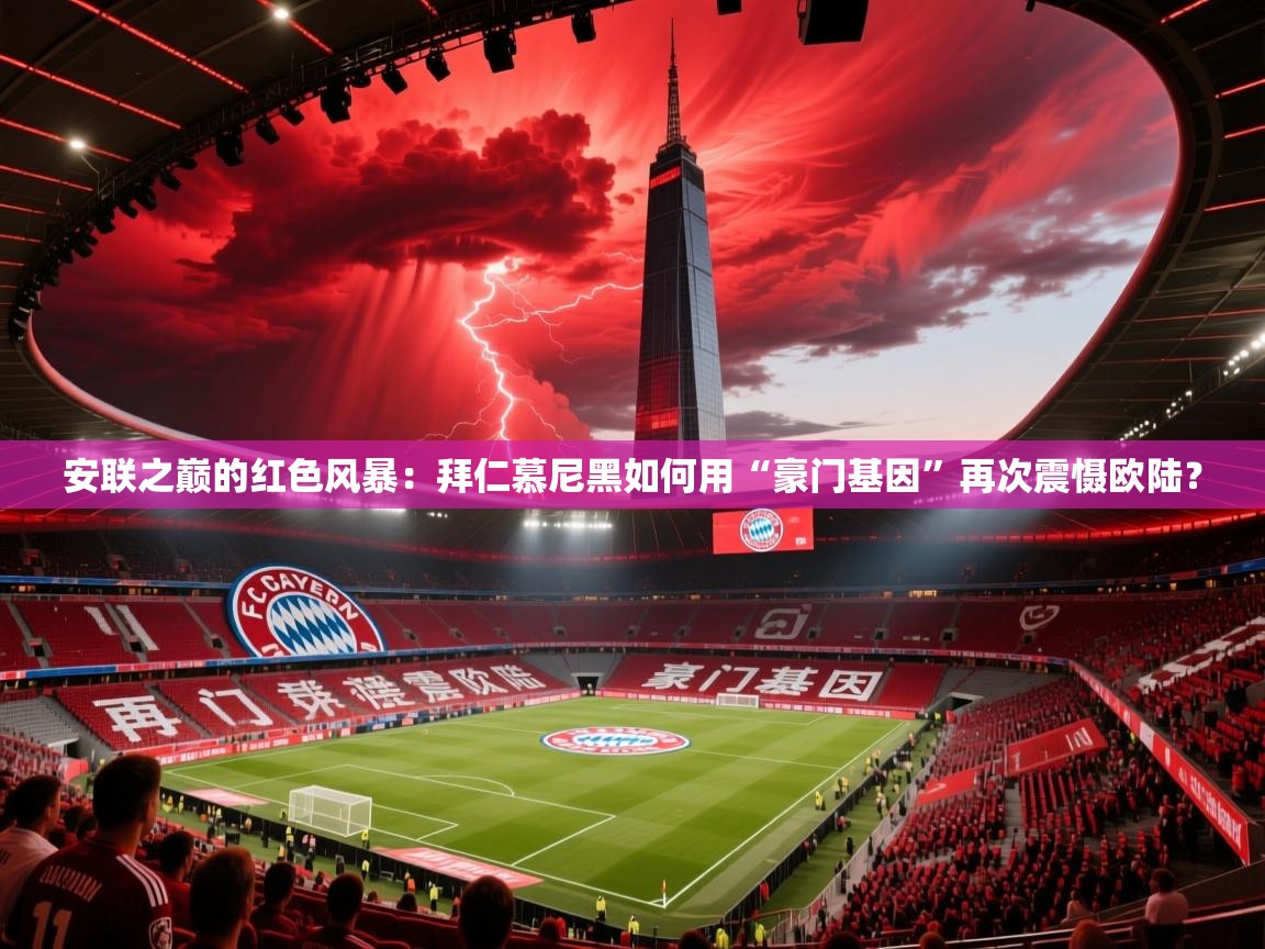安联之巅的红色风暴：拜仁慕尼黑如何用“豪门基因”再次震慑欧陆？  第2张
